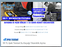 Tablet Screenshot of ipektesisat.com